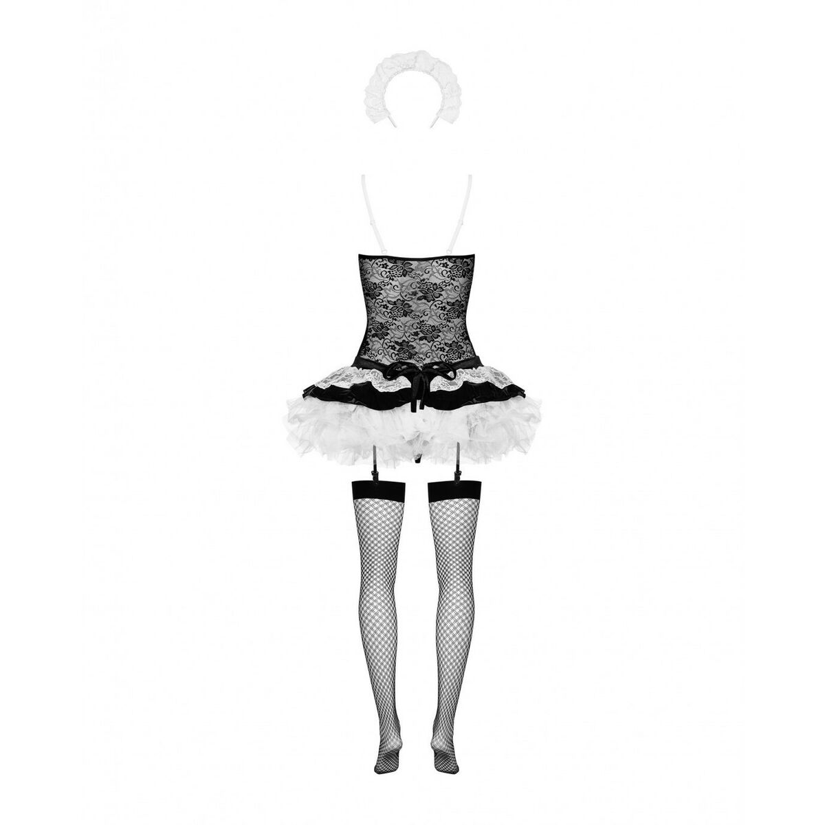 Costume Érotique Obsessive Housemaid Noir